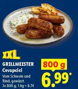 Lidl GRILLMEISTER Cevapcici Angebot