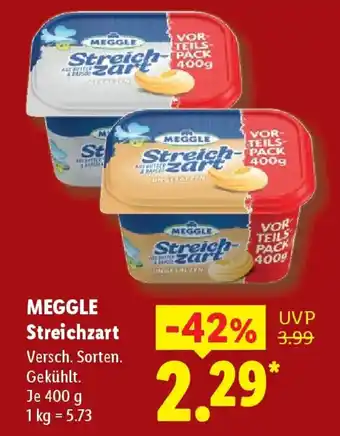 Lidl MEGGLE Streichzart Angebot