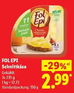 Lidl FOL EPI Schnittkäse Angebot