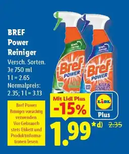 Lidl BREF Power Reiniger Angebot