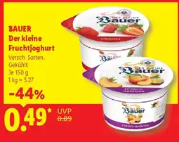 Lidl BAUER Der kleine Fruchtjoghurt Angebot