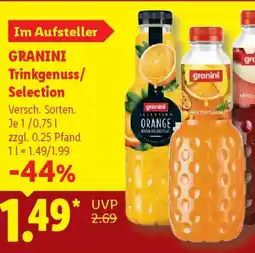 Lidl GRANINI Trinkgenuss/ Selection Angebot