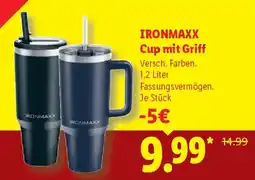 Lidl IRONMAXX Cup mit Griff Angebot