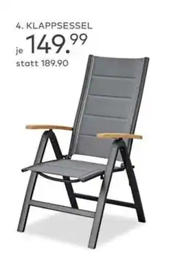 porta Klappsessel Angebot