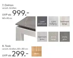 porta Tischplatten Dekton Angebot