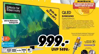 MEDIMAX Samsung 4K QLED TV 65" | GQ6572AATXZG Angebot