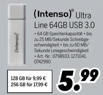 MEDIMAX (Intenso) USB-Stick Ultra Line 64Gb Angebot