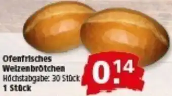 Multi Markt Ofenfrisches Welzenbrötchen Angebot