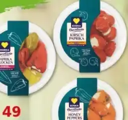 Multi Markt EDEKA Herzstücke Paprika Glocken/ Kirsch Paprika oder Honey Peppers Angebot
