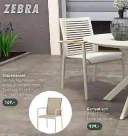 Möbel Martin ZEBRA Stapelsessel Angebot