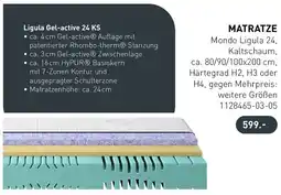 Möbel Martin MONDO Matratze Angebot