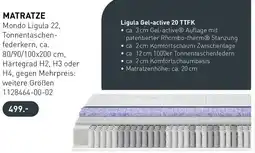 Möbel Martin MONDO Matratze Angebot