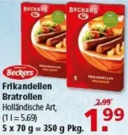 Multi Markt Beckers Frikandellen Bratrollen Angebot