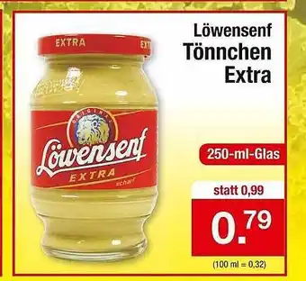 Zimmermann Löwensenf Tönnchen Extra Angebot