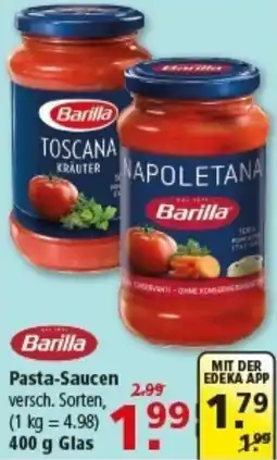 Multi Markt Barilla Pasta-Saucen Angebot