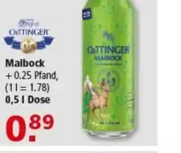 Multi Markt OETTINGER Maibock Angebot