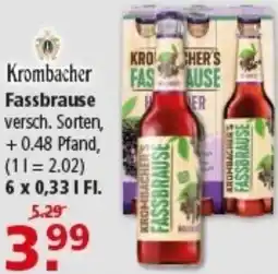 Multi Markt Krombacher Fassbrause Angebot