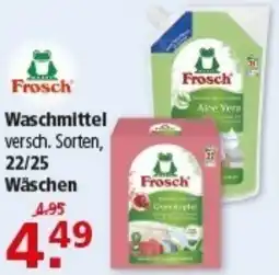 Multi Markt Frosch Waschmittel Angebot
