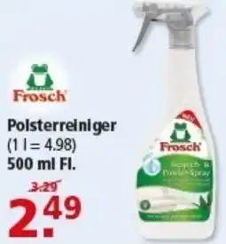 Multi Markt Frosch Polsterreiniger Angebot