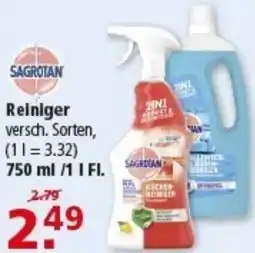 Multi Markt SAGROTAN Reiniger Angebot