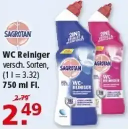 Multi Markt SAGROTAN WC Reiniger Angebot