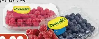 Edeka Driscoll's Kulturheidelbeeren Angebot