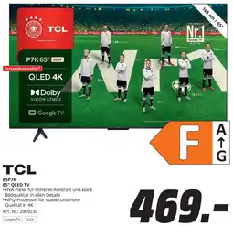 MediaMarkt TCL 65P7K 65" QLED TV Angebot