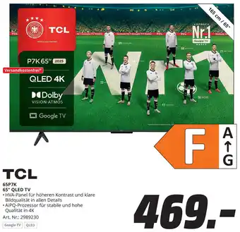 TCL 65P7K 65" QLED TV