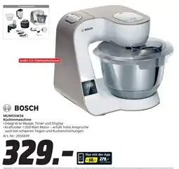 MediaMarkt BOSCH MUM5XW34 Küchenmaschine Angebot