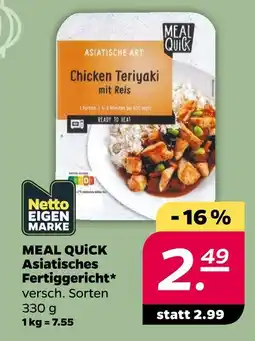 NETTO Meal quick fertiggericht Angebot