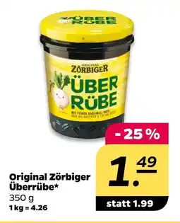 NETTO Original zörbiger überrübe Angebot