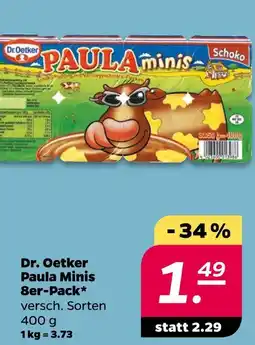 NETTO Dr. oetker paula minis Angebot