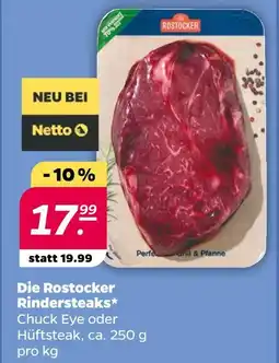 NETTO Rostocker rindersteaks Angebot