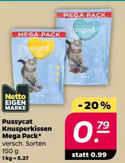 NETTO Pussycat knusperkissen mega pack Angebot