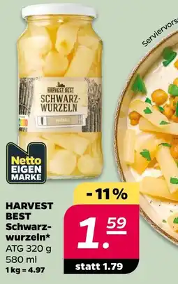 NETTO Harvest best schwarzwurzeln Angebot