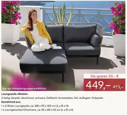 Pflanzen Kölle Loungesofa rimini Angebot