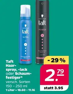 NETTO Schwarzkopf taft haarspray, -lack oder schaumfestiger Angebot