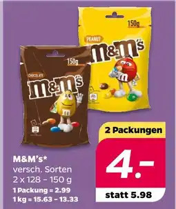 NETTO M&m's schokolinsen Angebot