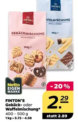 NETTO Finton's gebäckmischung Angebot