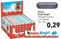 CITTI Markt Ferrero Kinder Riegel Angebot
