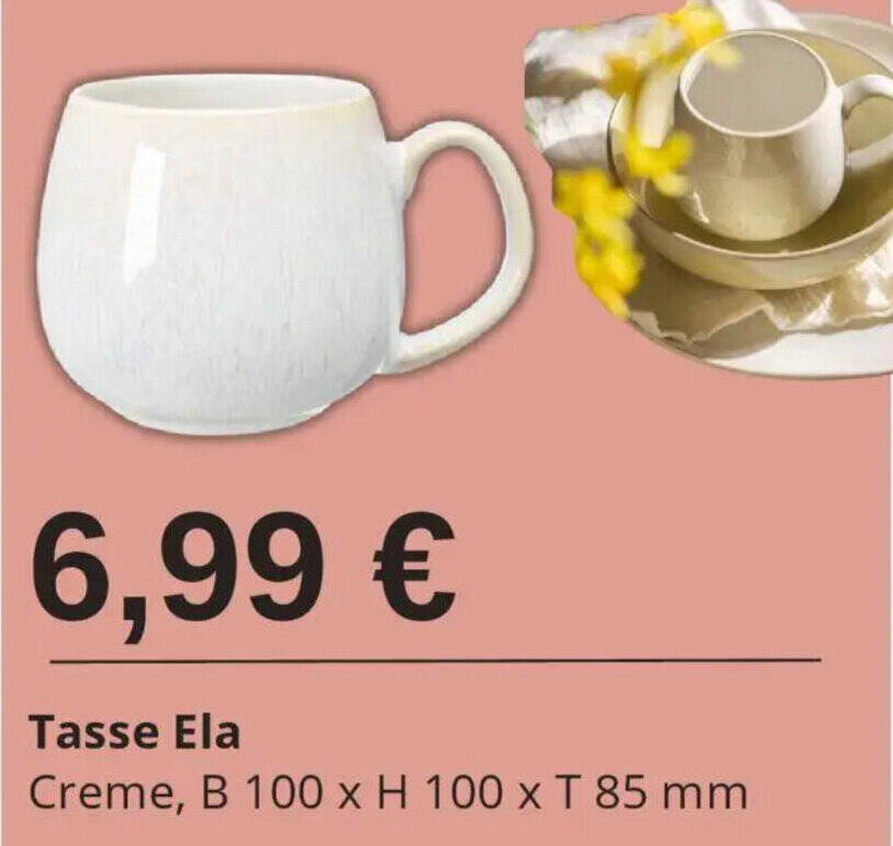 Tasse Ela Angebot bei Depot