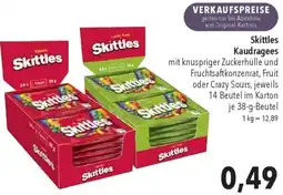 CITTI Markt Skittles Kaudragees Angebot
