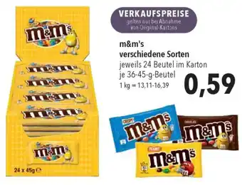 M&m's
