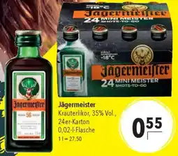 CITTI Markt Jägermeister Kräuterlikör Angebot