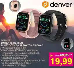KODi Denver damen o. herren bluetooth smartwatch swc-187 Angebot