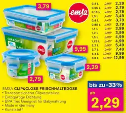 KODi Emsa clip&close frischhaltedose Angebot