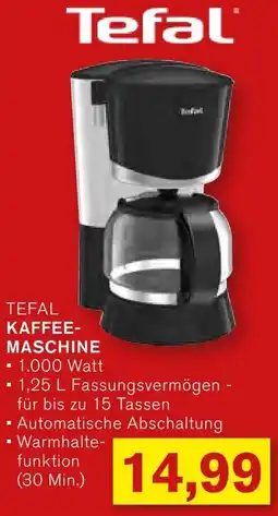 KODi Tefal kaffeemaschine Angebot