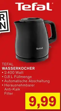 KODi Tefal wasserkocher Angebot