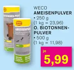 KODi Weco ameisenpulver o. biotonnen pulver Angebot