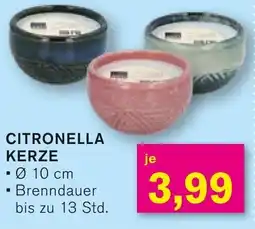 KODi Citronella kerze Angebot